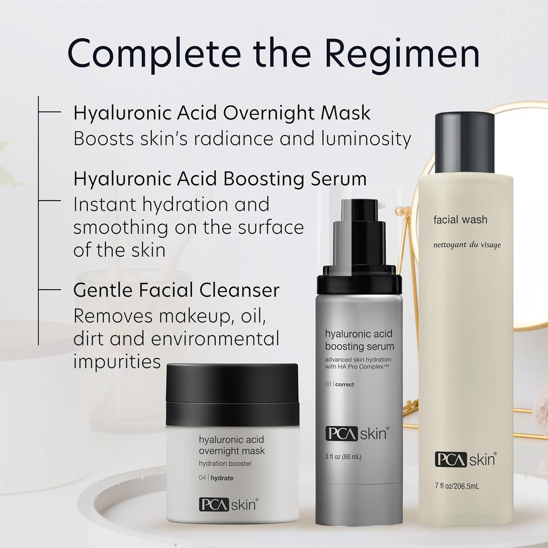 PCA SKIN Máscara facial durante la noche, máscara de ácido hialurón...