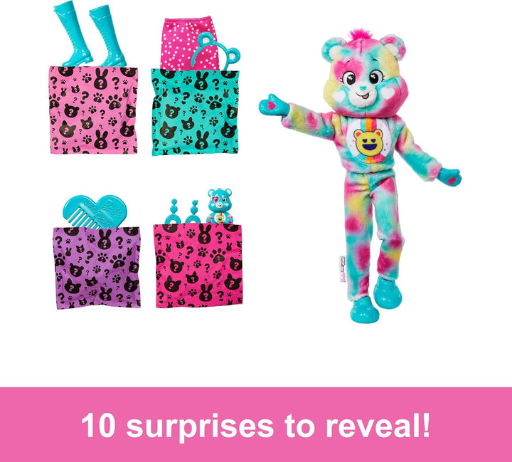 Barbie Cutie Reveal Care Bears - Muñeca y accesorios, serie 2 Good...