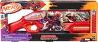 Nerf Marvel Deadpool Blaster, 16 Nerf Rival Accu-Rounds, acción a través de bomba, carga por la culata, Regalos para adolescentes, 14+