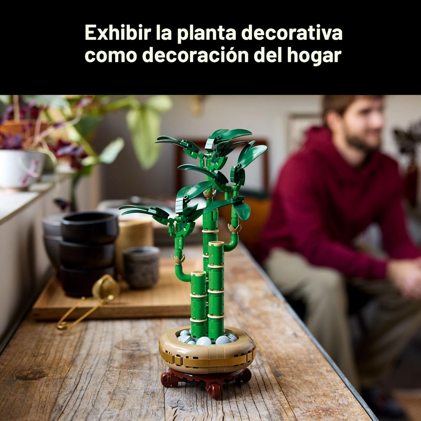LEGO Botanicals Lucky Bamboo Building Set Planta
