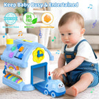 Toddler Learning Toys para 1-2 Year Old Boy Gifts, 12-en-1 Musical House