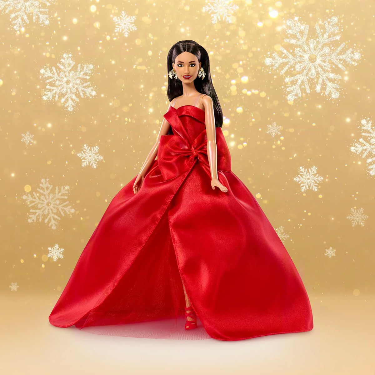 Barbie Muñeca festiva Signature 2026, cabello castaño