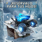 BEZGAR 1:20 Monster Truck Toys, 360 ° Stunt RC Cars con música y luz