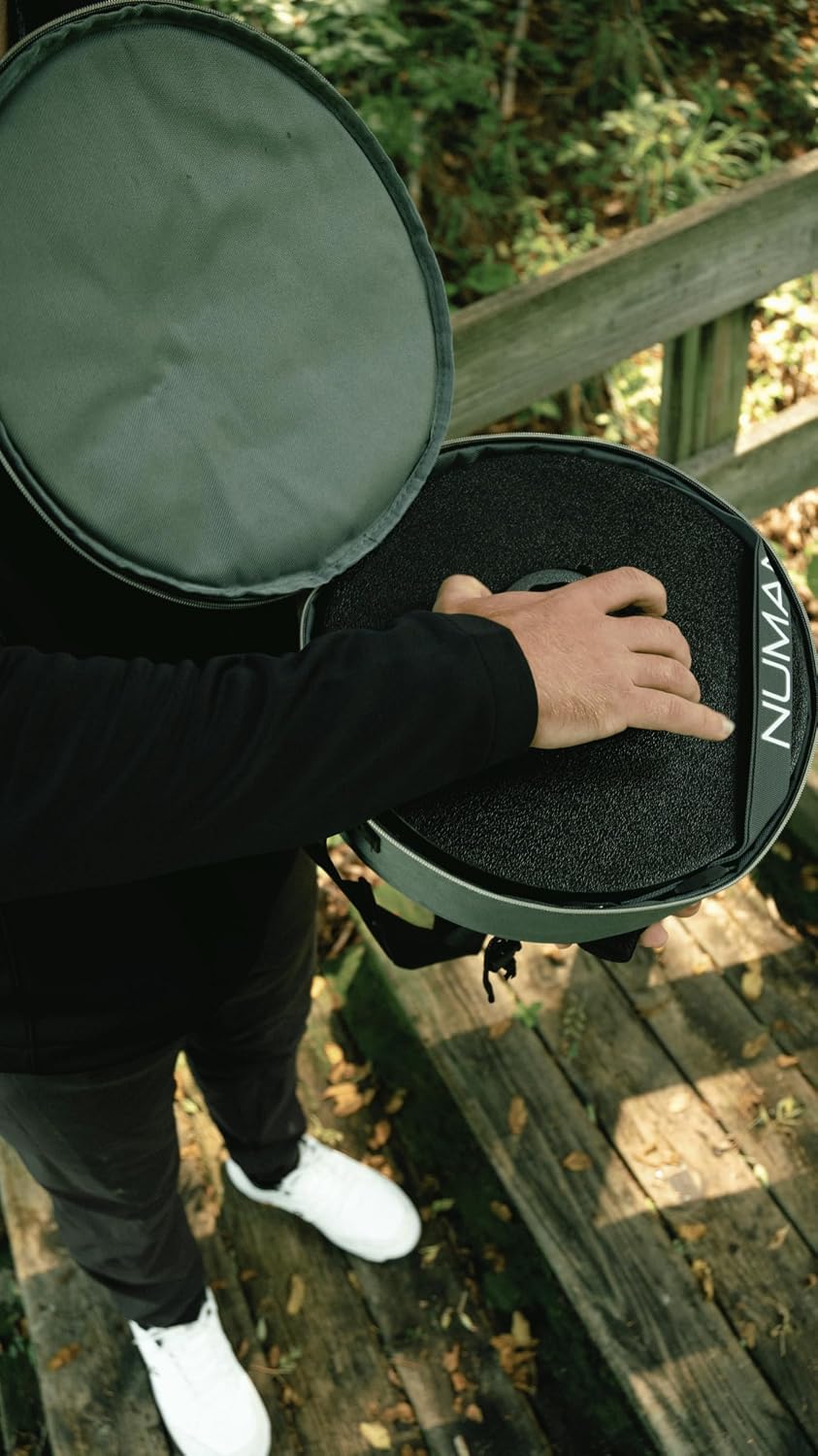 XXL Lite Taburete plegable, cojín 3 en 1 + bolsa, 880 libras