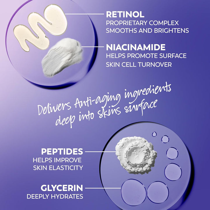Olay Retinol 24 Hidratante facial, crema de noche antienvejecimient...