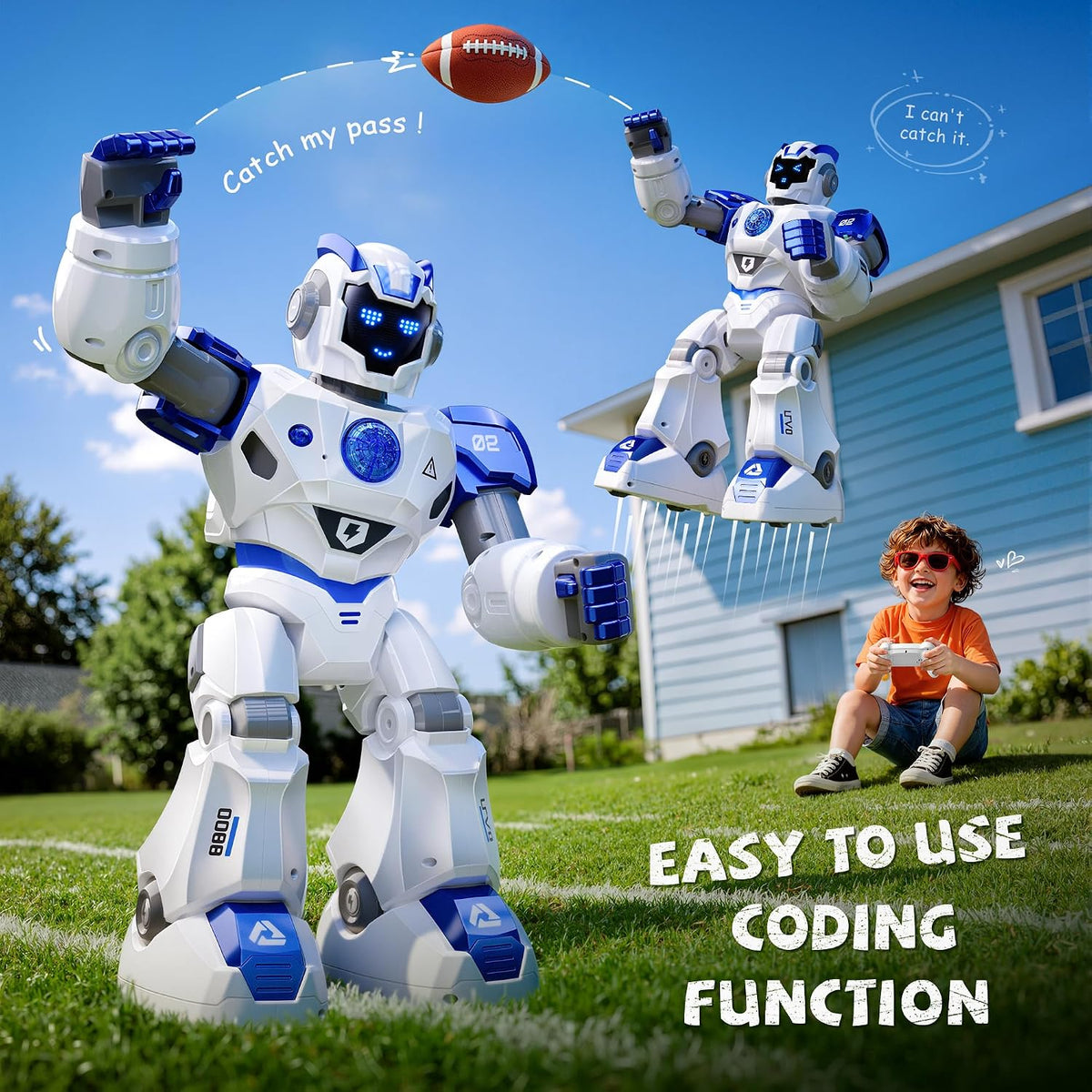Juguetes inteligentes de robot para niños de 5 a 7 años