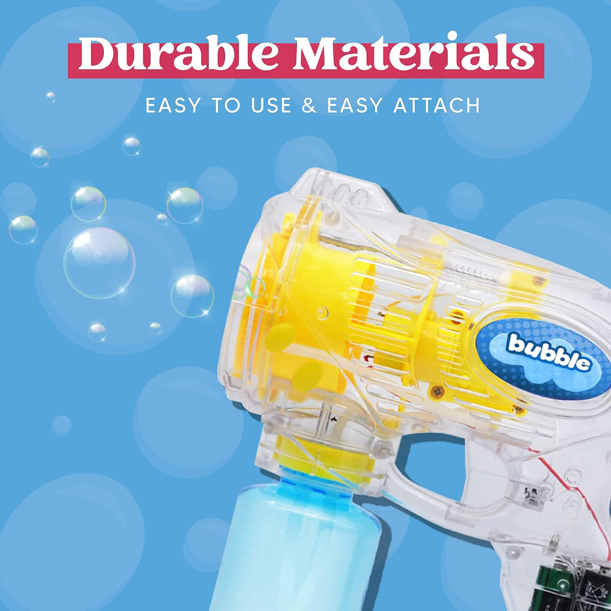 JOYIN 3 paquetes de pistolas de burbujas con 3 soluciones, máquina sopladora automática de burbujas para niños, recuerdos de fiesta, juguete de verano, cumpleaños, actividades al aire libre e interior