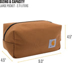 Carhartt Kit de viaje clásico con cremallera negro