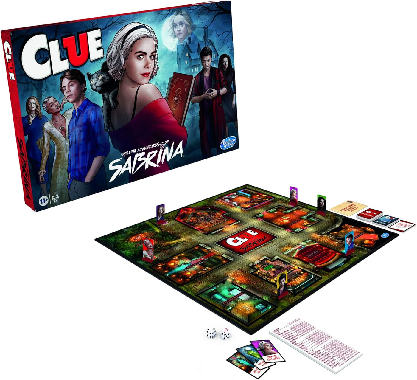 Hasbro Gaming Clue Chilling Adventures of Sabrina Juego de