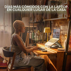 Logitech Casa Pop Up Desk Laptop Stand, teclado & Touchpad - Green/negro