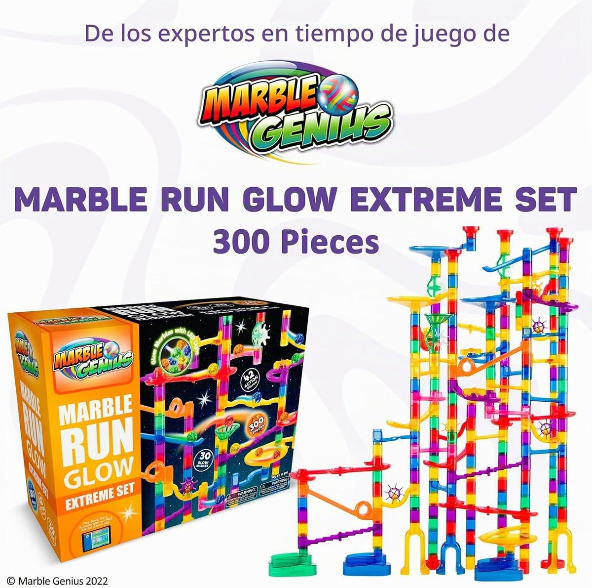 Marble Genius - Juguete STEM para niños a partir de 4 años (300 unidades)
