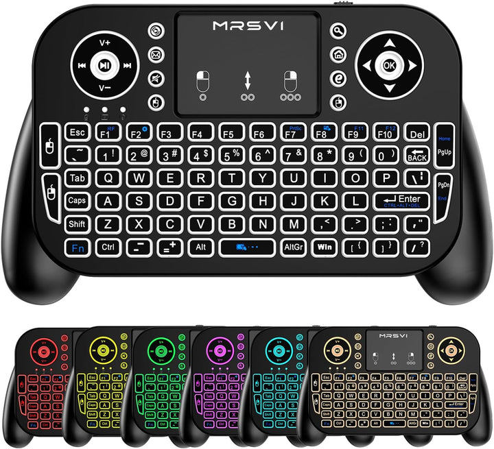 MRSVI Mini teclado con panel táctil de 24 GHz y modo dual