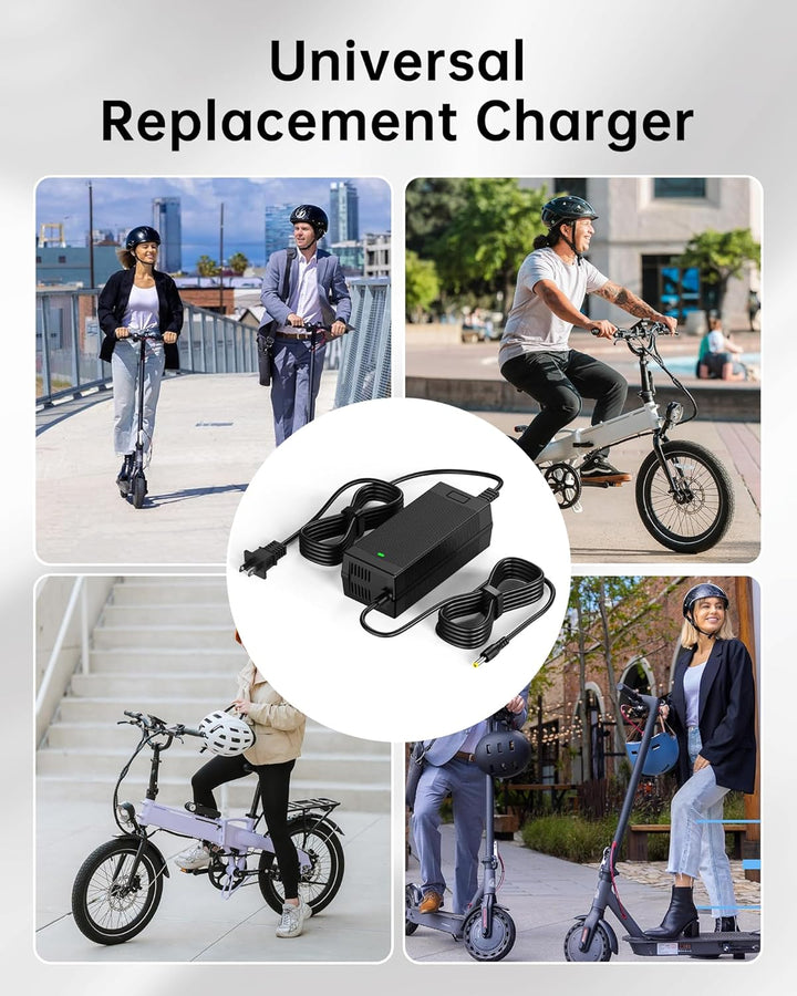 WUKUR Cargador de scooter eléctrico de 546 V 2A para