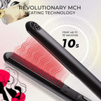 TYMO SWAY Plancha de pelo con calentamiento rápido de 10s