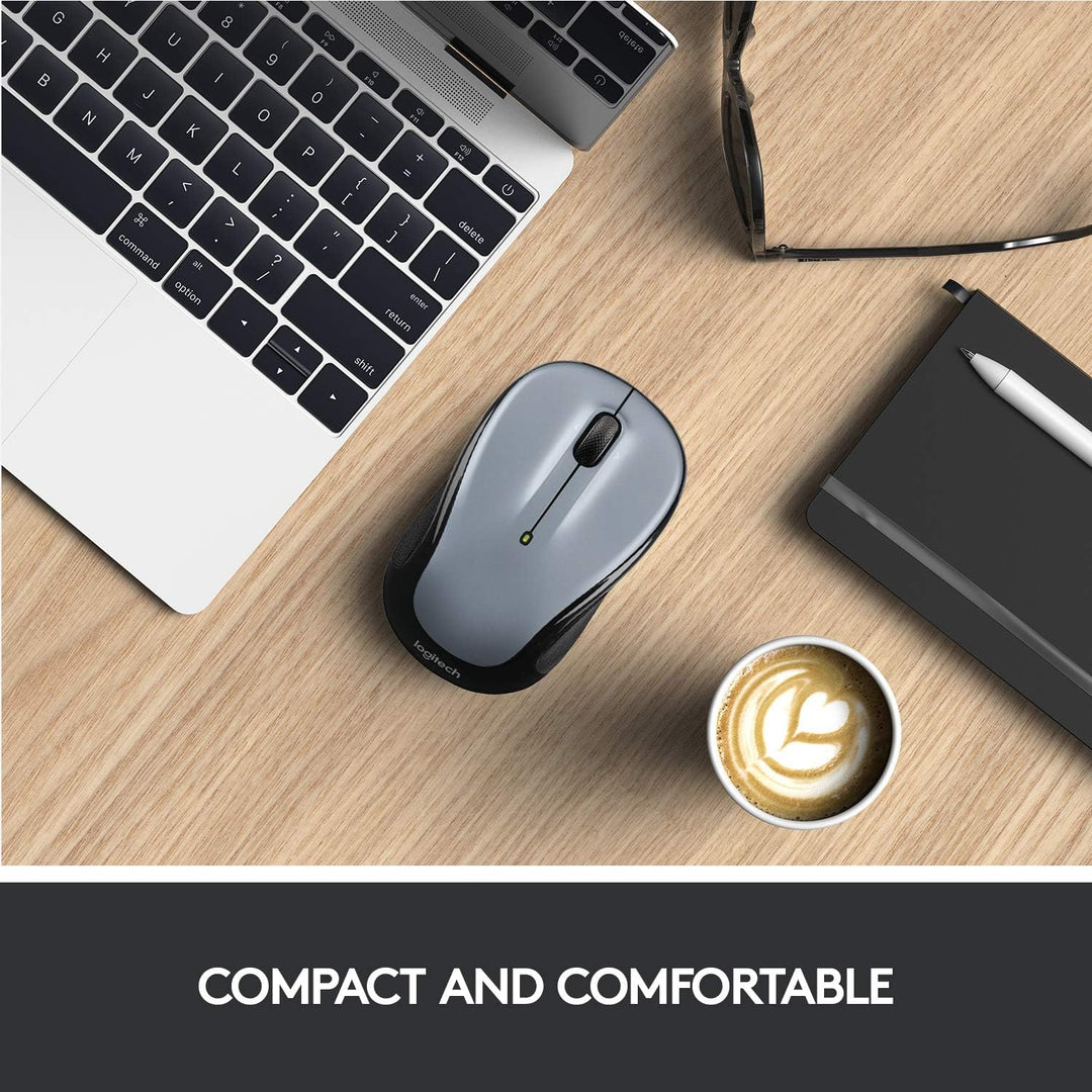 Logitech M325 - Ratón inalámbrico con desplazamiento diseñado para...