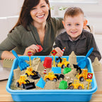 Sensory Bin Construction Kit con Sensory Sand