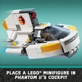 LEGO Star Wars Ahsoka Ghost and Phantom II - Juguete de