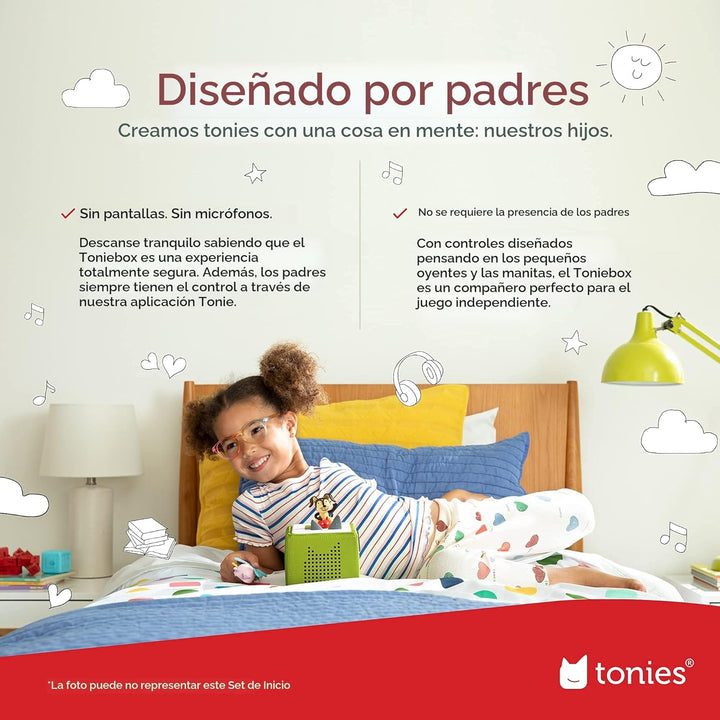 Toniebox 1 - Set de inicio del reproductor de audio con Playtime Pu...