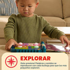 Chuckle & Roar Pop It! Book ABCs - Libro de aprendizaje interactivo iluminado con Pop it!