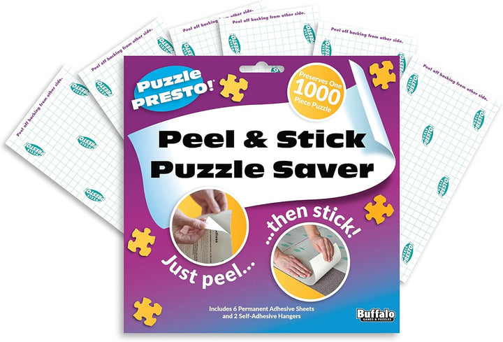Puzzle Presto Peel Stick Saver El original y aún la mejor