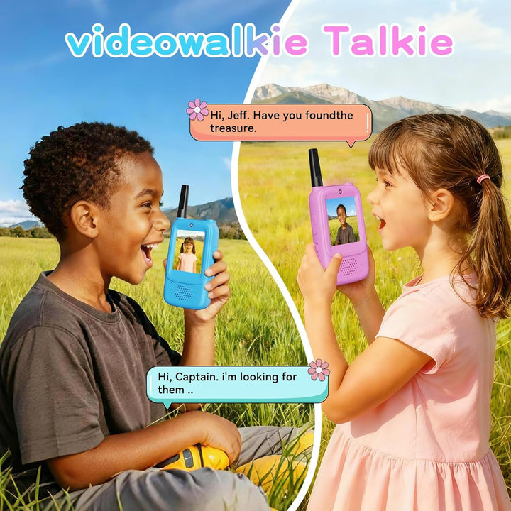 Walkie Talkies de video para niños juguetes de