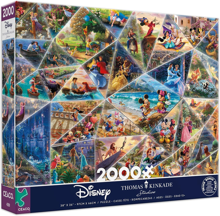 Ceaco - Thomas Kinkade - Disney Collage - Rompecabezas de