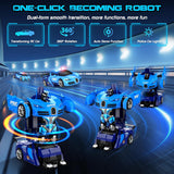 AONEPTR Carro de control remoto, transformación con un clic en robo...