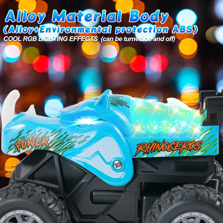 Gohero Juguetes de Camiones Monstruo 1:64, Mini Auto de Control Rem...