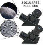 NASA Lunar Telescope para Kids Ages 8-12 con Tripod y Finder Scope