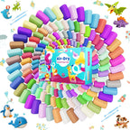 Air Dry Clay 210 Colores, Arcilla de Modelado para Niños, Arcilla Mágica DIY