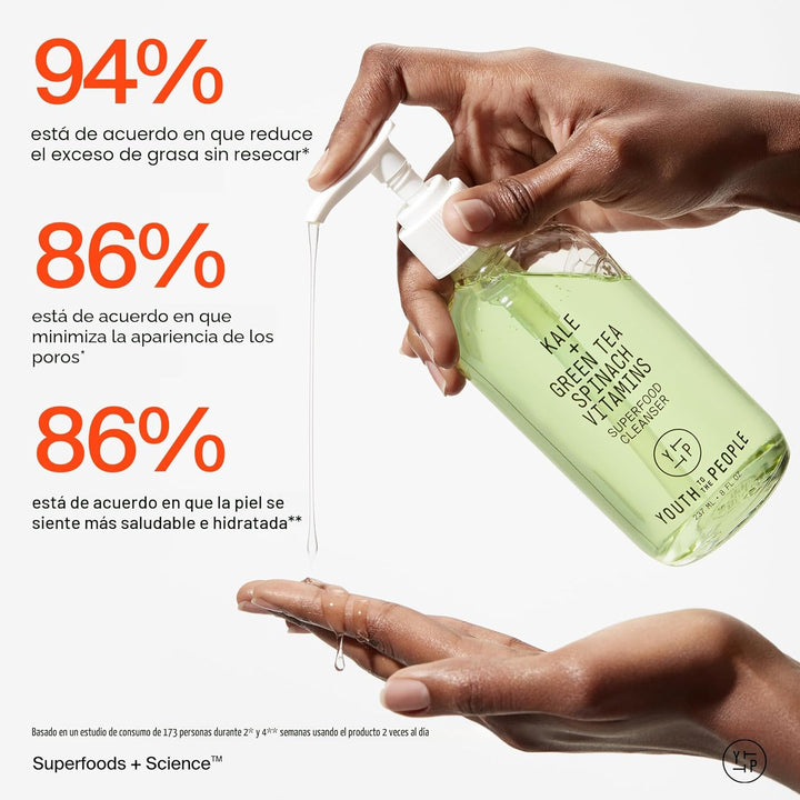 Youth To The People Limpiador facial Superfood - Lavado facial diar...