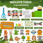 Garma Kits de costura para niños, kit de manualidades de fieltro de