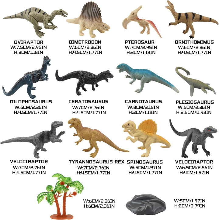 Dinosaur World Bucket - Juego de dinosaurios para niños 14