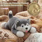 Mewaii Peluches con peso para perro, calentable, refrigerable, 2-5 libras