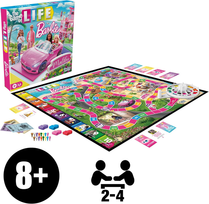 Hasbro Games The Game of Life Barbie Juego de mesa A