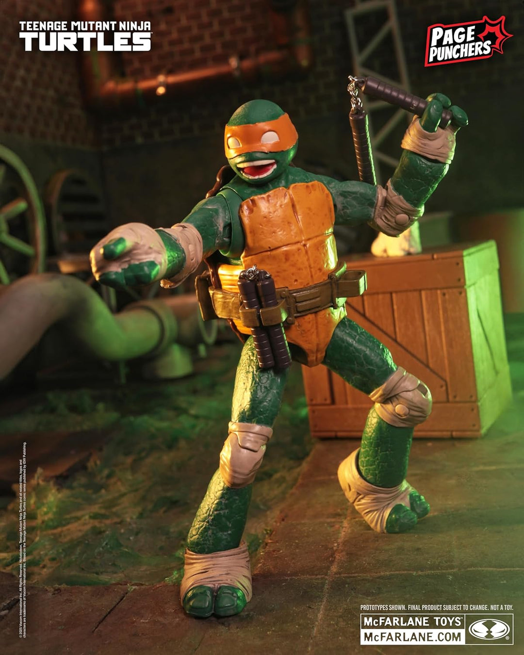 McFarlane Toys - Teenage Mutant Ninja Turtles (Page Punchers) Figur...
