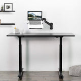 VIVO Soporte de pared para laptop con brazo neumático extensible aj...