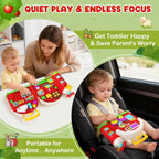 Montessori Busy Board Toys para 1 Year Old, Motor Skills Developmental Toys