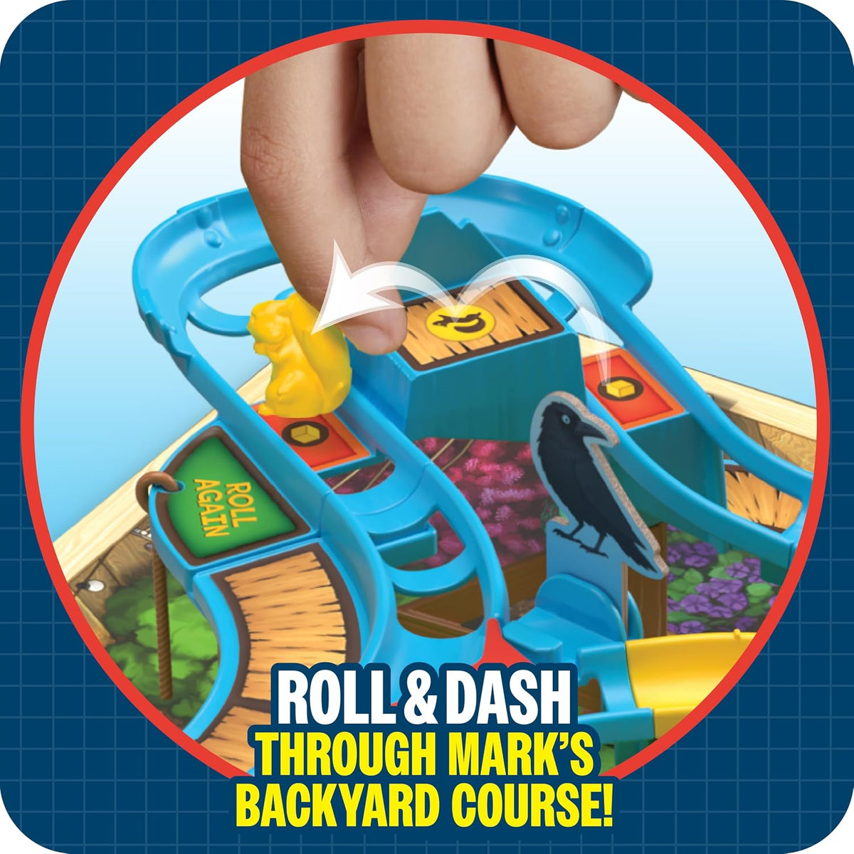 CrunchLabs Squirrel Dash, Juego de Mesa para Niños para Noche de Juegos en Familia