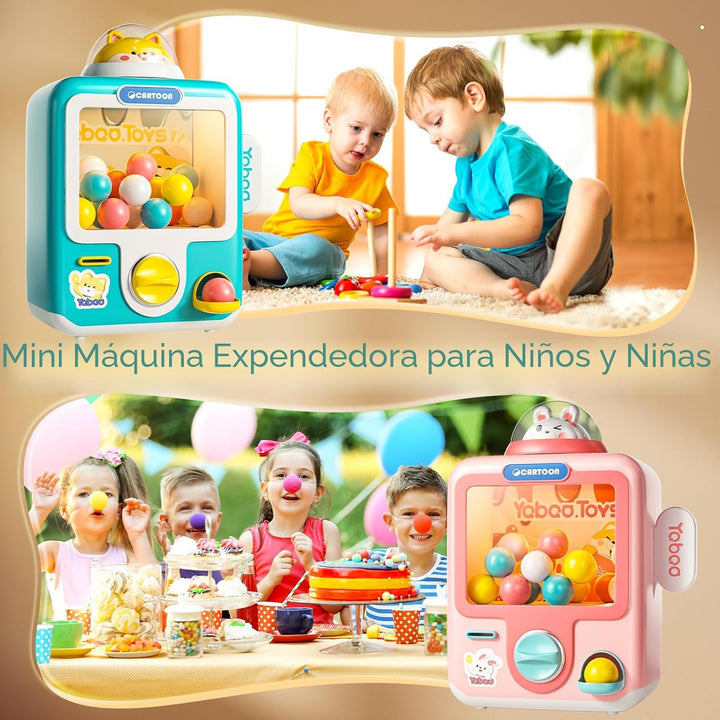 Skirfy Máquina expendedora Juguetes para niños, 10 huevos vacíos, m...