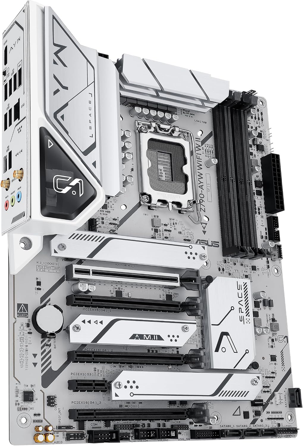 ASUS Z790-AYW WiFi W II Intel Z790 (LGA 1700) Placa base ATX con PC...