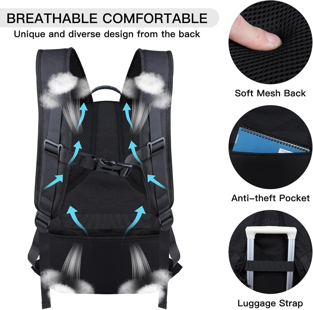 ANTERK Mochila extra grande, mochila de viaje, mochila para laptop...