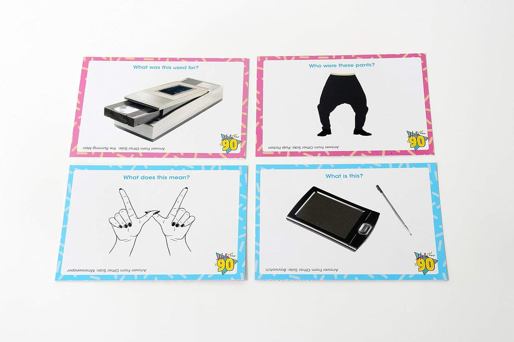 Buffalo Games Hella 90s Hip Hop Trivia Juego de cartas para adultos, 400