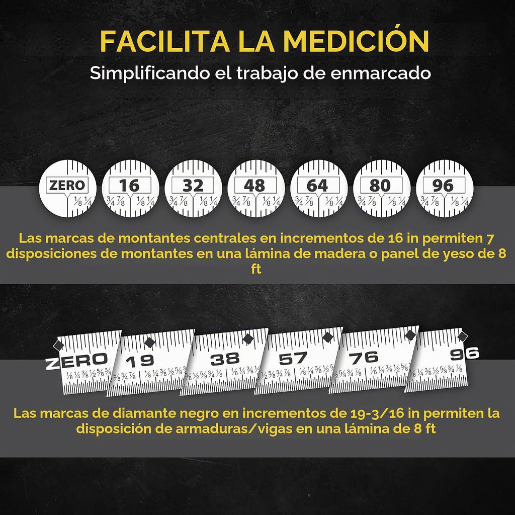 LEXIVON Cinta métrica láser digital 2 en 1 | Medidor de distancia láser de 40 m con pantalla LCD retroiluminada con cinta métrica AutoLock de 16 pies/5 m | Ft/pulgada/fracciones/M/mm (LX-201)