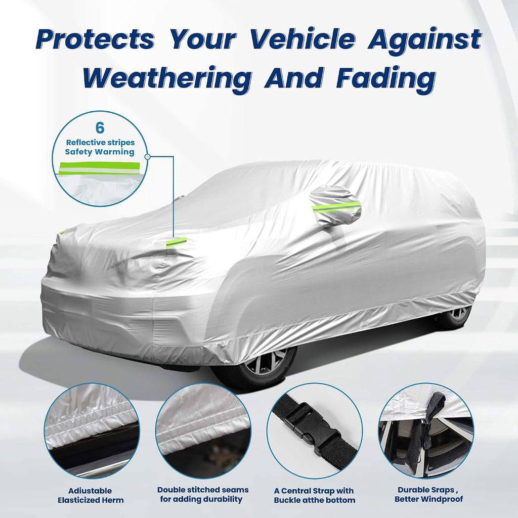 Funda impermeable para automóvil, SUV para todo tipo de clima