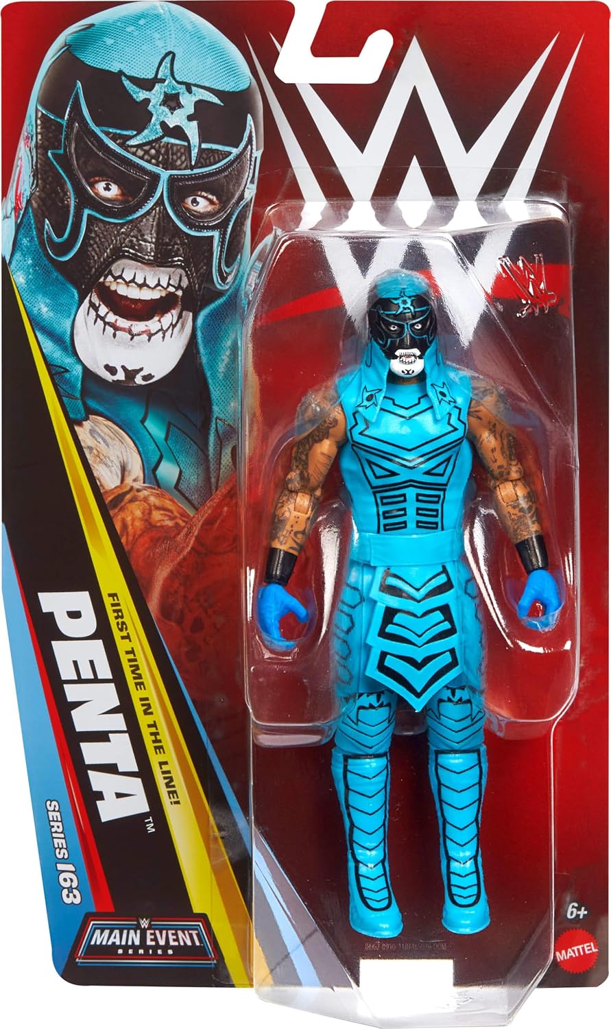 Mattel WWE Penta Figura de acción, Main Event Series #163