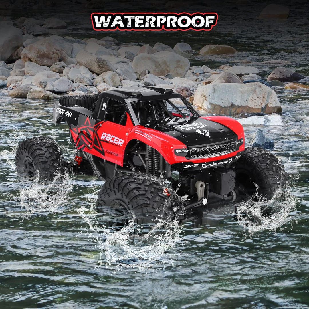 JONEALA Camiones RC 4x4 Todoterreno Impermeables - Coche de Control...