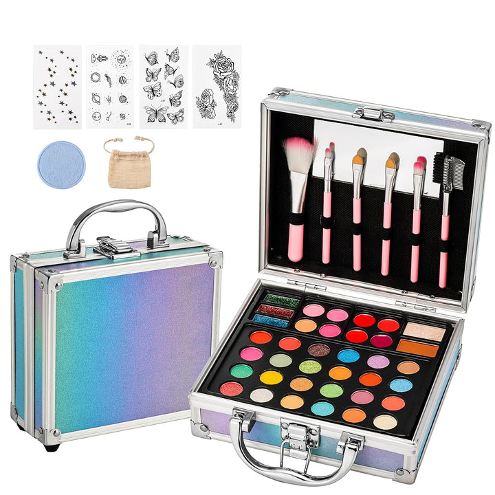 Anpro Kit de maquillaje todo en uno para niñas de 10 a 12 años con...