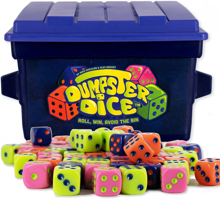 Big Discoveries Dumpster Dice Juego de dados familiares