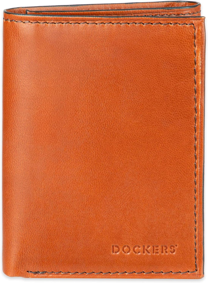 Dockers Billetera de perfil delgado con capacidad extra para hombre...